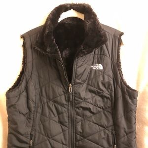 North Face reversible vest